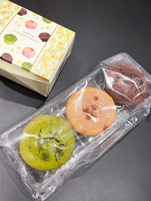 ■カップケーキ フィナンシェ 3個入(期間限定品)